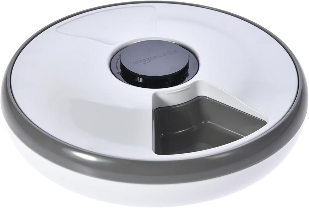 Amazon Basics automatischer Futterspender mit Kühlpack für Nassfutter