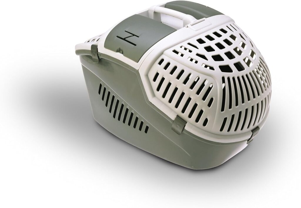 Nobby Transportbox Avior in Grau für kleine Hunde und Katzen