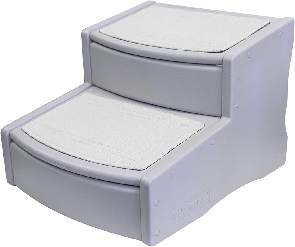 Pet Gear Easy Step II Extrabreite Haustiertreppe – große Stufen bis 100 kg
