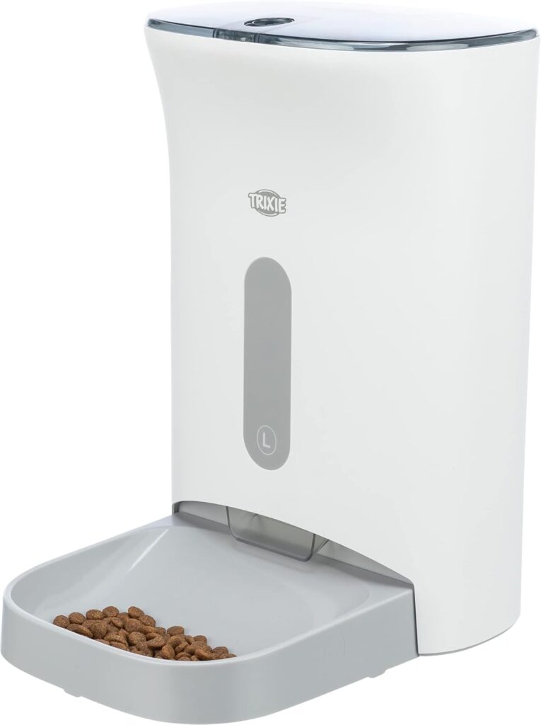 TRIXIE TX8 automatischer Futterautomat mit Sprachaufnahme und großem Behälter