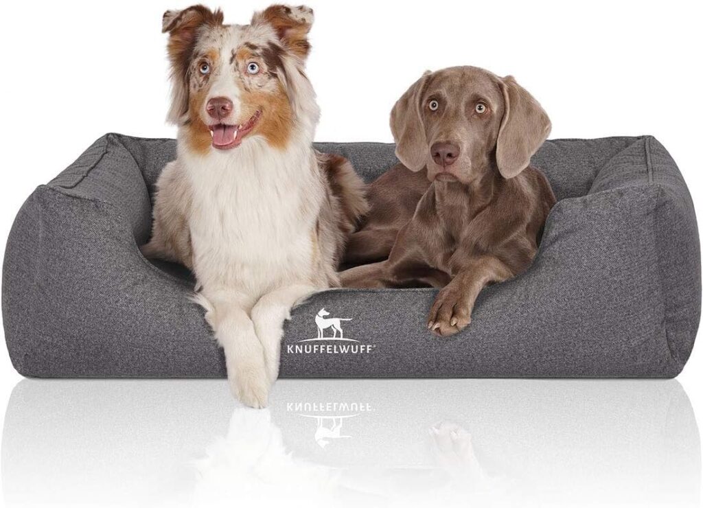 Knuffelwuff Malou orthopädisches Hundebett mit Memory-Foam