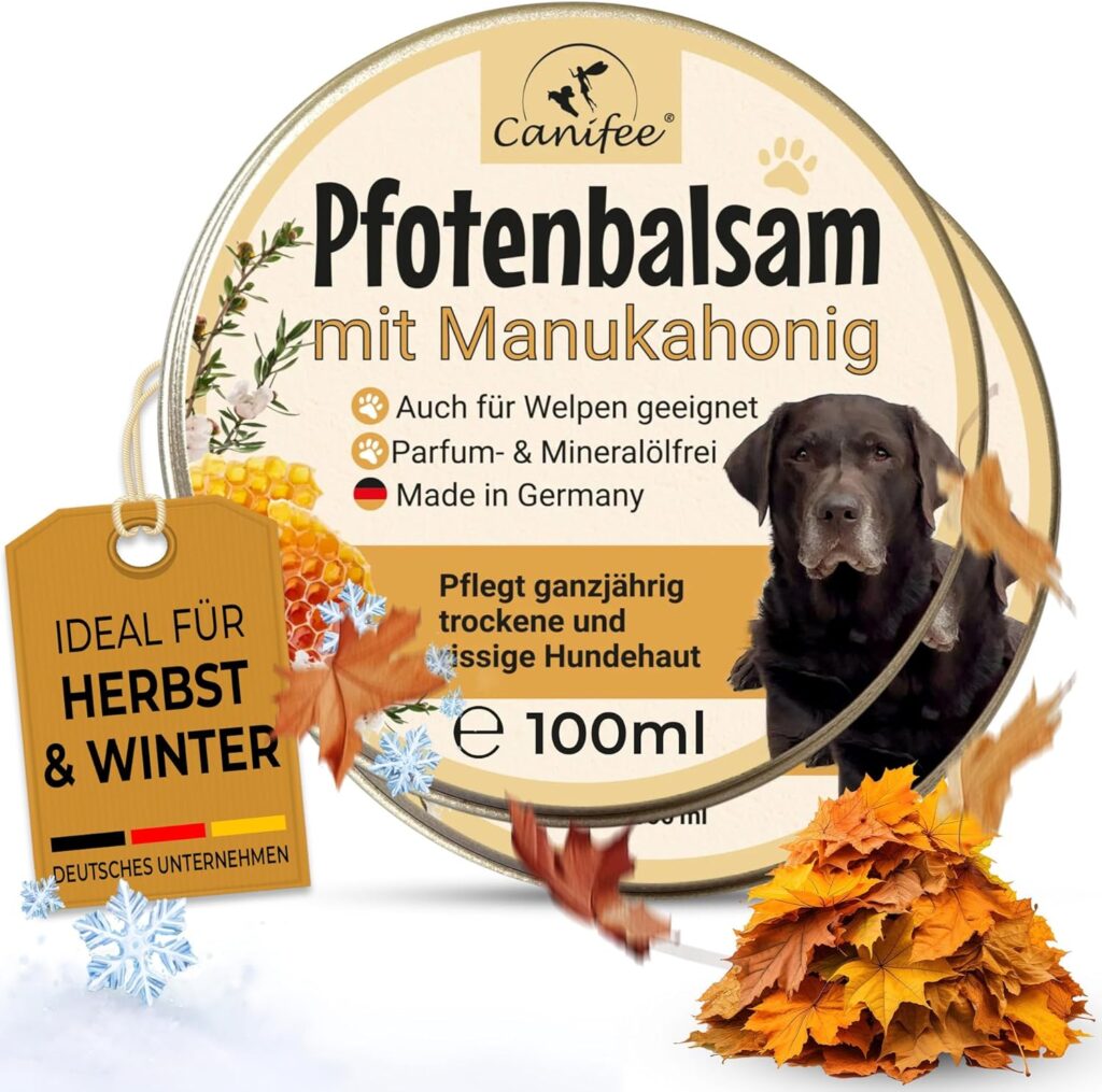 Canifee Pfotenbalsam mit Manukahonig Premium-Pflege 2026